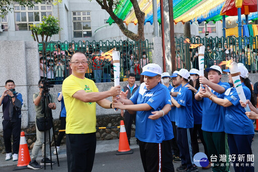 南投縣第72屆全縣運動會登場 聖火傳遞點燃運動熱情