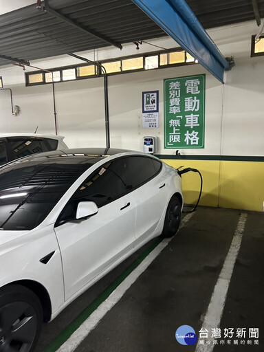 中市電動車公用快充電樁少現爭搶亂象 也有議員提醒充電樁安全