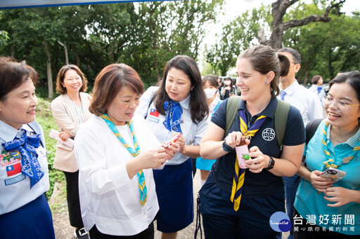 全球女童軍主席Candela首訪嘉義市 黃敏惠邀共同推動新永續