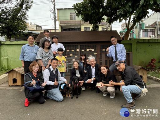 日本校園犬協會訪台交流 校犬融入教育成效卓著