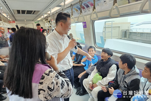 「原」氣滿滿 蘇俊賓偕原鄉孩童體驗桃捷低碳輕旅行