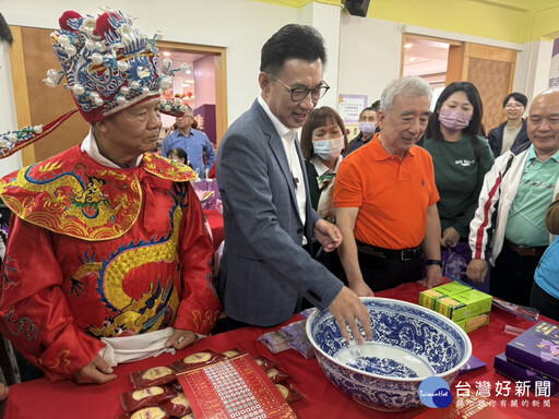 阿聰師第十屆博餅文化活動 江啟臣與民眾一起博狀元