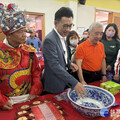 阿聰師第十屆博餅文化活動 江啟臣與民眾一起博狀元