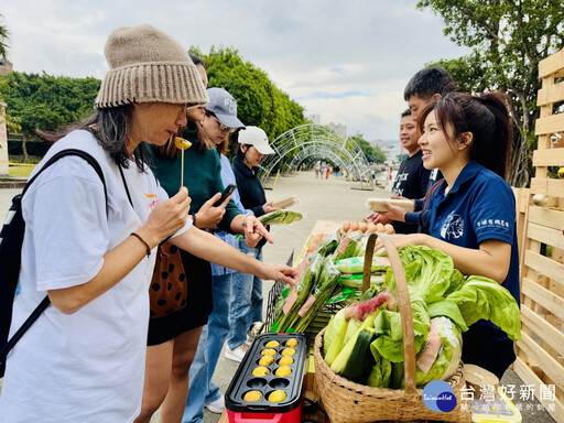 淡水古蹟博物館攜手北海岸小農 海關碼頭變身「尚青」市集