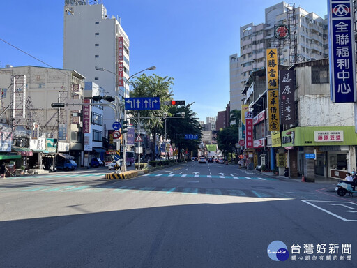 中市府調整路口設施 改善中清路與五權路口奏效