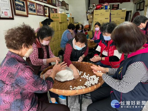 暖心迎冬至 大安海墘歲末搓湯圓