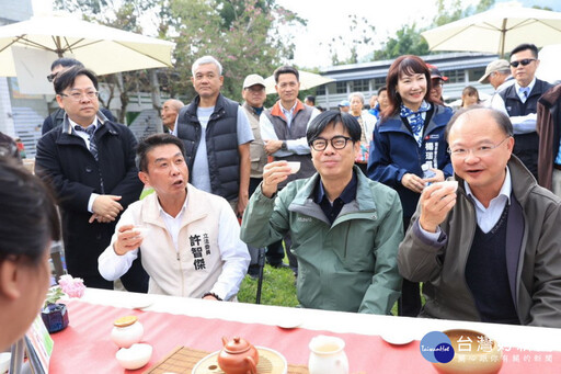 高市辦理山茶成果展 陳其邁：六龜茶香不怕巷子深！ 邀請民眾體驗山城魅力