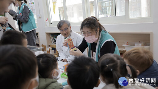 竹市馬偕兒醫攜手建功幼兒園 辦理「童」在醫起健康嘉年華