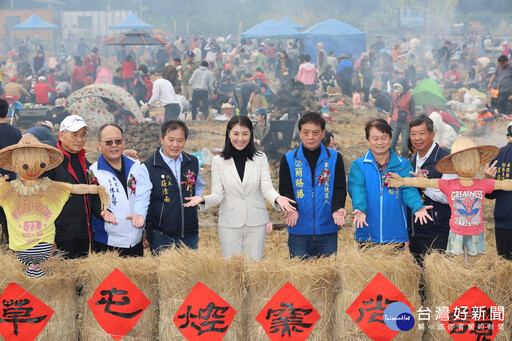 「焢窯草屯~花旅南投」登場 許淑華與2千民眾同樂