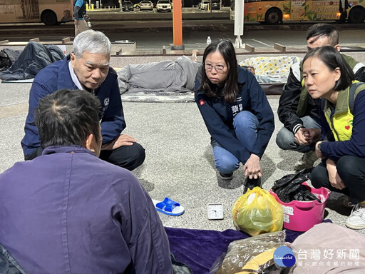 因應冷氣團 高市府持續加強低溫關懷