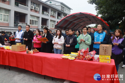 攜手共築棒球夢 名間鄉三光國中棒球隊新建宿舍動土