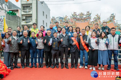 中壢仁海宮醮務局揭牌 張善政祈庇佑桃園平安繁榮