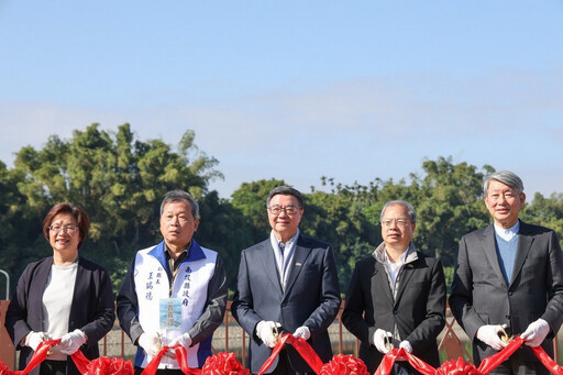 烏溪鳥嘴潭人工湖竣工 卓榮泰：減緩地層下陷、增供水韌性、營造綠色低碳觀光環境