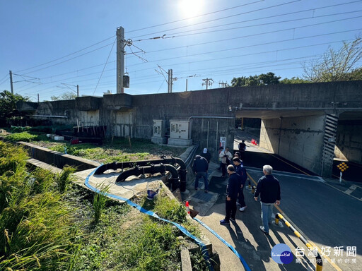 完善城市防汛 竹市已完成易積淹水改善26處