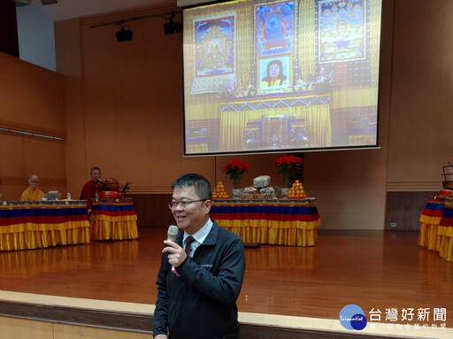 嘉義高中學生祈福法會 佛教正心會預祝考生學測成功順利