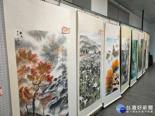 藝水千里～創禾雅集彩墨聯展 水里商工登場