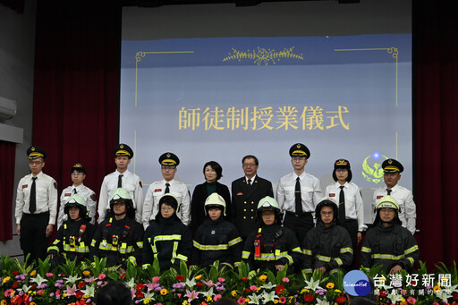 表揚警消及義消楷模 饒慶鈴感謝打火弟兄守護家園辛勞