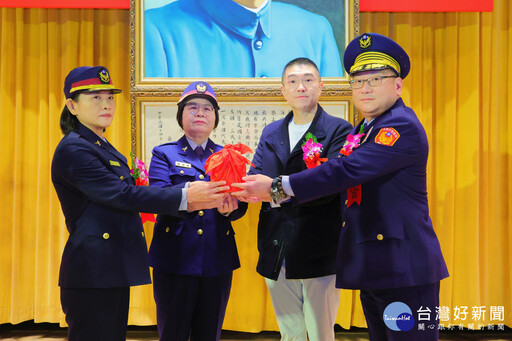 基隆市警察局長交接 謝國樑期勉持續打造安全宜居城市