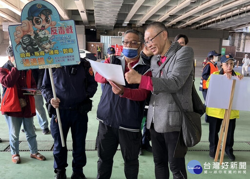 福和橋下設機動派出所 永和警零距離服務市民