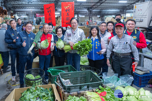 視察桃園魚市場暨果菜市場 張善政：確保年前漁貨蔬果供貨無虞