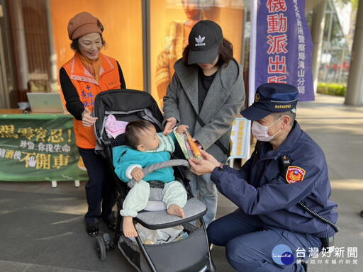 海山警設「機動派出所」 春節年假便民貼心