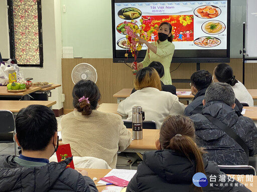 體驗越南年味 新住民手作「越南粽羊毛氈鑰匙圈」