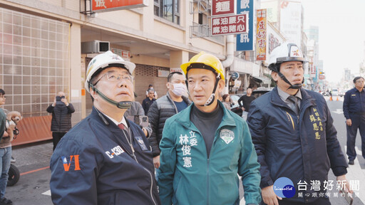 嘉義地牛翻身 南市「來亞大樓」外牆剝落損及兩部車輛