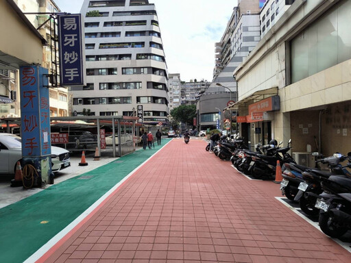 北市大安路一段75巷路面更新 安全更舒適