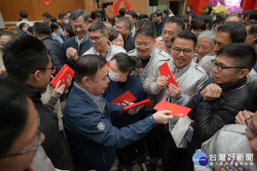 桃園市議會新春團拜 展現府會和諧攜手共迎嶄新一年