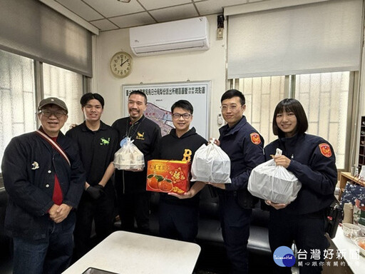 揪暖心！東海藝術街3年不間斷 親送熱銷餐點慰勞波麗士