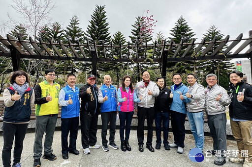 視察士校埤塘生態公園改善工程 張政期許持續打造優質休憩場域