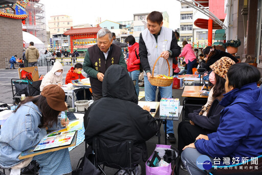 九華山地藏庵親子寫生比賽 吸引數百親子參加