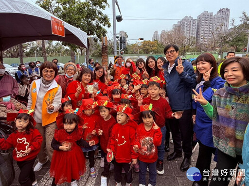 陳其邁新春祈福鼓勵學客語 中央地方共同守護客家文化