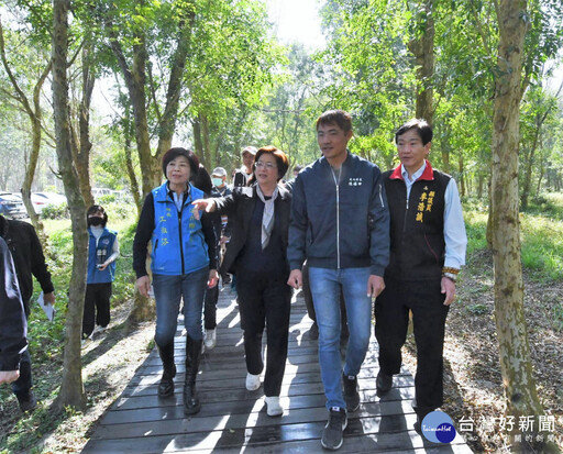 彰化溪州公園 斥資千萬改善森林木棧道區「媲美溪頭」