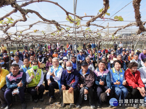 催芽、防災、病害防治及農機具一把罩 葡萄生產沒煩惱