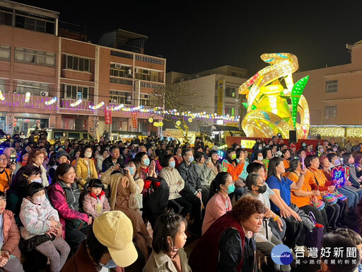 花開蛇舞魅力傳承 2025竹山竹藝燈會圓滿閉幕