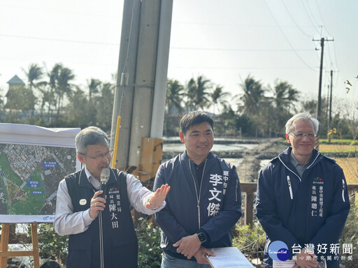 大甲工業區周邊交通亂 議員爭取打通拓寬道路工程啟動