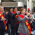 新北客家局天穿日祭天儀式 邀請插角國小學生擔任祭天禮生