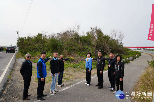 雲縣「椬梧滯洪池水環境改善計畫」3期工程動工 預計明年初完工