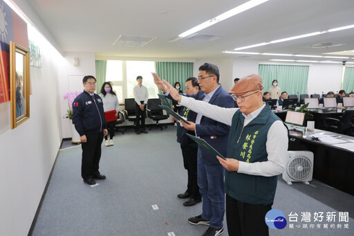 南市府3新任局處長宣誓就職 黃偉哲期勉共同打造宜居城市