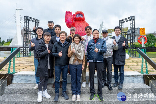 台東縣長饒慶鈴參訪台灣燈會 張善政期待縣市交流激發城市創新