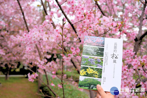 中大櫻花綻放 《長歌吟松風》新書出版相得益彰