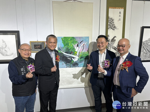 亞洲藝術聯盟大展首度移師桃園 蘇俊賓促與桃園燈會相輝映擴大國際交流