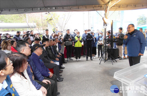 潭底溝抽水站第一標動土 預計115年底完工