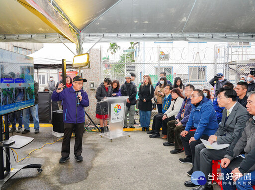 潭底溝抽水站第一標動土 預計115年底完工