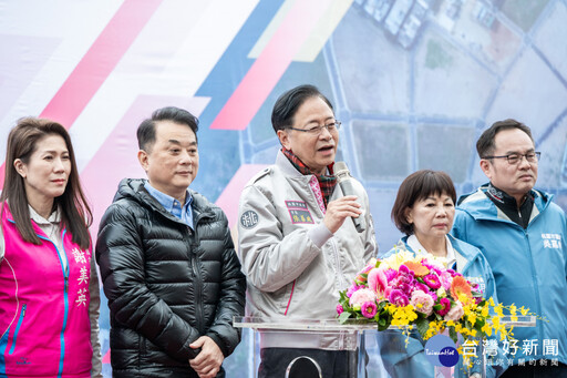 中壢運動公園區段徵收完工通車 張善政：逐步實現發展願景藍圖