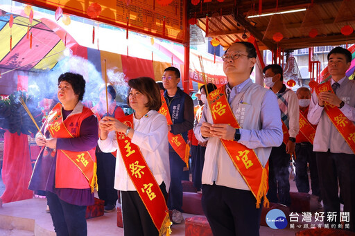 二月初二「龍抬頭」 黃敏惠參拜土地公祈經濟再創高峰