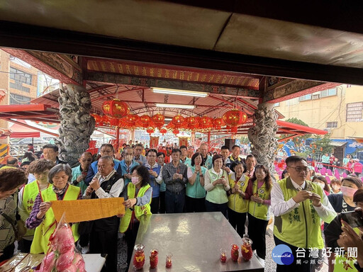 農曆二月初二土地公生日 田中鎮乾福宮辦歡喜慶頭牙活動