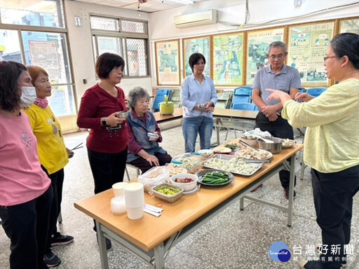 台中南屯長青學苑開辦樂活健康食堂 推動銀髮膳食健康