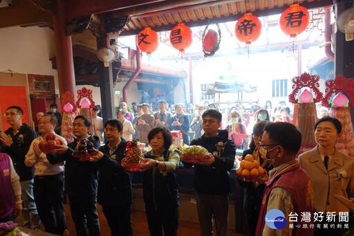 文昌帝君聖誕千秋 竹市府參香為考生祝福